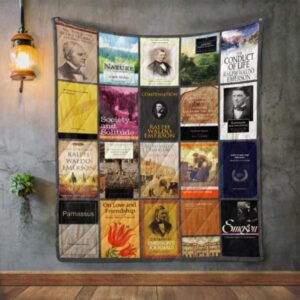 Ralph Waldo Emerson Quilt Blanket  Quilt